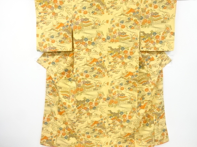 茶屋辻模様小紋着物